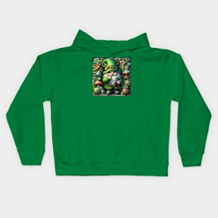 Gnome St. Patrick's Day Kids Hoodie